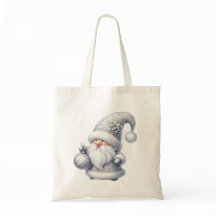 Watercolor Blauwe Kerstman Illustratie