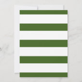 Watercolor Blauwe Pompoen Bloemige Baby Shower Kaart (Achterkant)