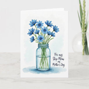 Watercolor Bloei Moeders Kaart