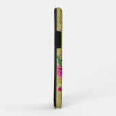 Watercolor Bloemboeket op roestig groen Case-Mate iPhone Case (Achterkant/rechts)