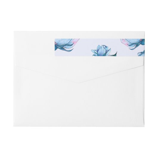 Watercolor Bloemen 10 (Achterkant)