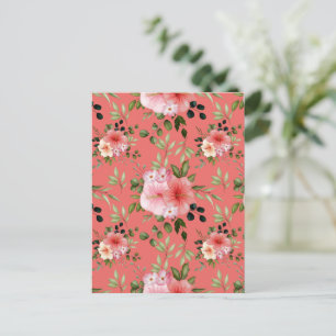 Watercolor Bloemen 26 Briefkaart