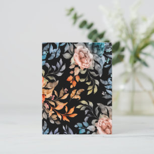 Watercolor Bloemen 4 Briefkaart