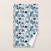 Watercolor Bloemen  Bad Handdoek (Handdoek)