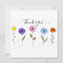 Watercolor Bloemen