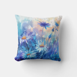 Watercolor Bloemen – Bloemenkussen Kussen