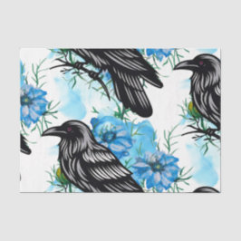 Watercolor Bloemen Bloemisterij Raven Botanicals Tissuepapier