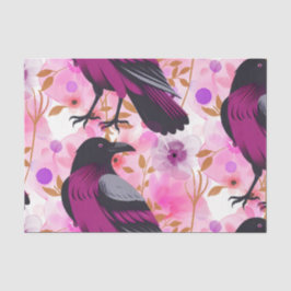 Watercolor Bloemen Bloemstuk Raven Botanicals Tissuepapier