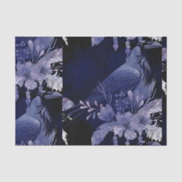Watercolor Bloemen Bloemstuk Raven Botanicals Tissuepapier