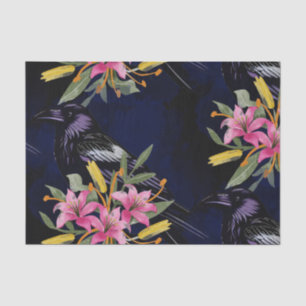 Watercolor Bloemen Bloemstuk Raven Botanicals Tissuepapier