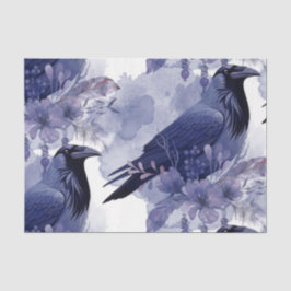 Watercolor Bloemen Bloemstuk Raven Botanicals Tissuepapier