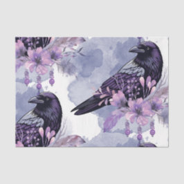 Watercolor Bloemen Bloemstuk Raven Botanicals Tissuepapier