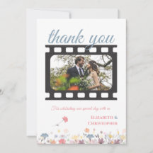 Watercolor Bloemen Bruiloft met Filmthema