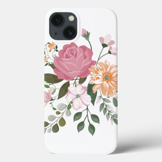 Watercolor bloemen Case-Mate iPhone case (Achterkant)