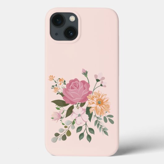Watercolor bloemen Case-Mate iPhone case (Achterkant)
