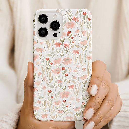 Watercolor Bloemen Case-Mate iPhone Case