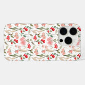 Watercolor Bloemen Case-Mate iPhone Case (Achterkant (horizontaal))