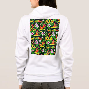 Watercolor Bloemen En Fruit Bloemmotief-23768 Hoodie