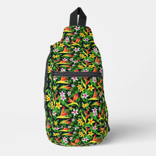 Watercolor Bloemen En Fruit Bloemmotief-23768 Sling Bag