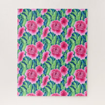 Watercolor Bloemen Legpuzzel
