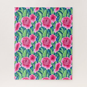Watercolor Bloemen Legpuzzel