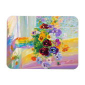 Watercolor Bloemen  Magneet (Horizontaal)