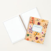 Watercolor Bloemen Notitieboek (Binnen)