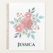 Watercolor Bloemen Planner (Voorkant)