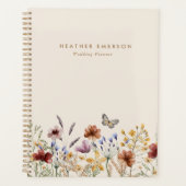Watercolor Bloemen Planner (Voorkant)