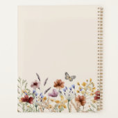 Watercolor Bloemen Planner (Achterkant)