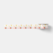 Watercolor Bloemen Satijnen Lint (Voorkant)