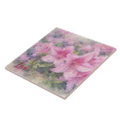 Watercolor Bloemen Tegeltje (Zijkant)