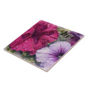 Watercolor Bloemen Tegeltje (Zijkant)