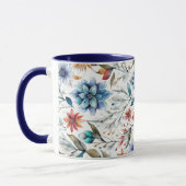 Watercolor Bloesems Mok (Links)