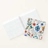 Watercolor Bloesems Notitieboek (Binnen)