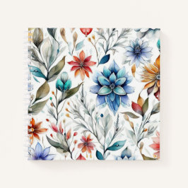 Watercolor Bloesems Notitieboek