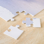 Watercolor Bloodhound Country Mailbox Christmas Legpuzzel (Zijkant)