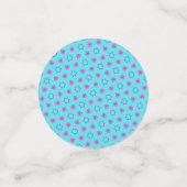 Watercolor Blue Dreams Design Konfetti Confetti (Kleine voorkant)