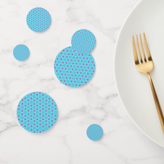 Watercolor Blue Dreams Design Konfetti Confetti (Groep)