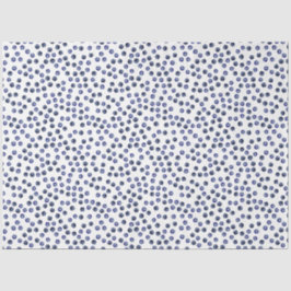 Watercolor Blueberry Pattern Tissue Paper Tissuepapier
