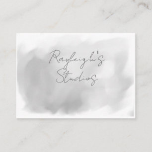 Watercolor Boho Cottage Shabby Chic Zakelijke Kaar Visitekaartje