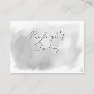 Watercolor Boho Cottage Shabby Chic Zakelijke Kaar Visitekaartje