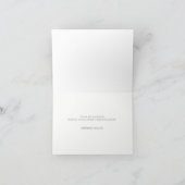 Watercolor Boho Dieren Baby Shower Bedanktkaartjes Bedankkaart (Binnen)