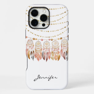 Watercolor Boho Indiase Droomvanger iPhone 16 Pro Max Hoesje