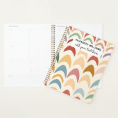 Watercolor Boho Regenboog Planner (Display)