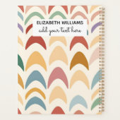 Watercolor Boho Regenboog Planner (Achterkant)