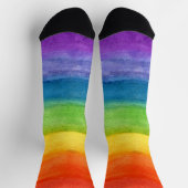 Watercolor Bold Colorful Cute Sokken (Top)