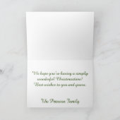 Watercolor bomen  kaart (Binnen)