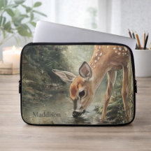 Watercolor Bos Herten Natuur Naam