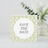 Watercolor Bos Huwelijk  Save The Date (Staand voorkant)